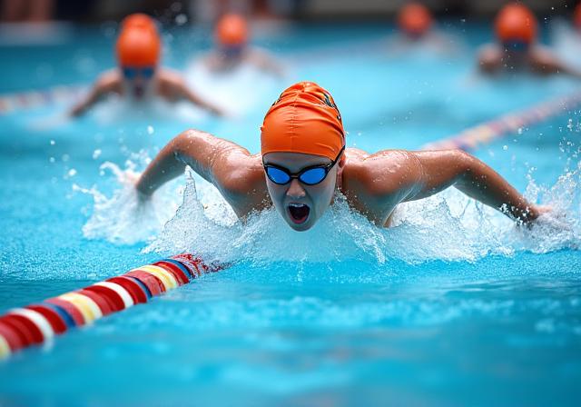 Competitive swim training para sa kabataan sa Quezon City
